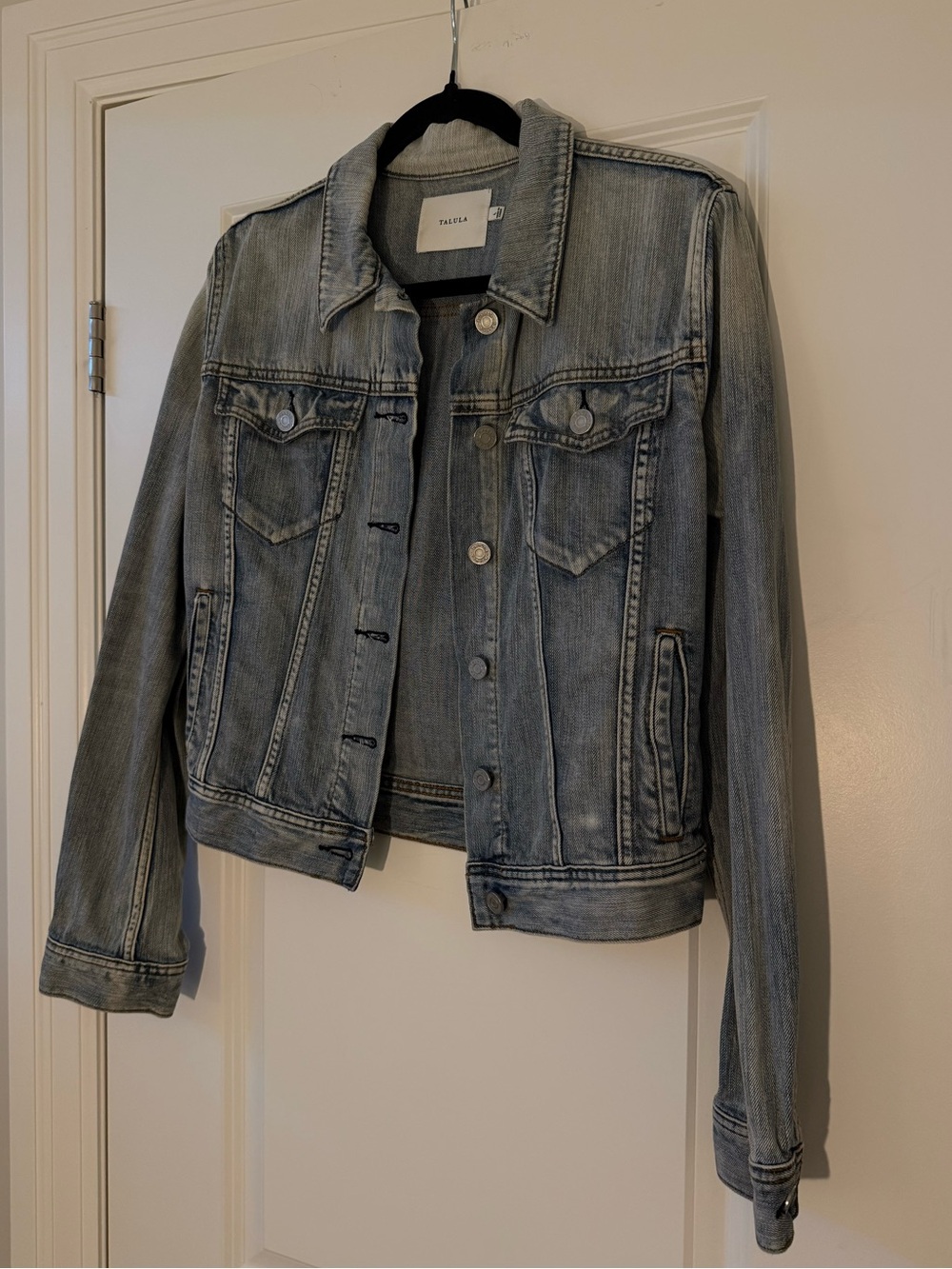 Talula Light Blue Stonewash Denim Jacket